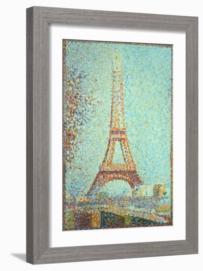 La Tour Eiffel (Eiffel Tower), 1889-Georges Seurat-Framed Giclee Print