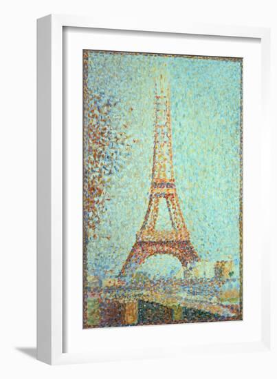 La Tour Eiffel (Eiffel Tower), 1889-Georges Seurat-Framed Giclee Print