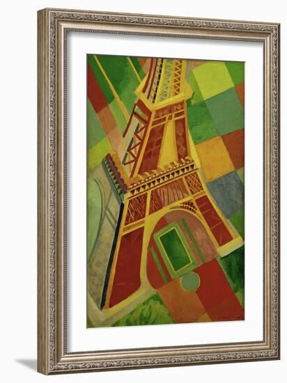 La Tour Eiffel (Eiffel tower), 1926-Robert Delaunay-Framed Giclee Print