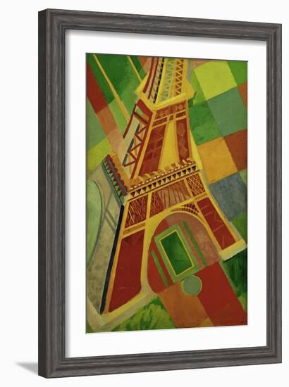 La Tour Eiffel (Eiffel tower), 1926-Robert Delaunay-Framed Giclee Print