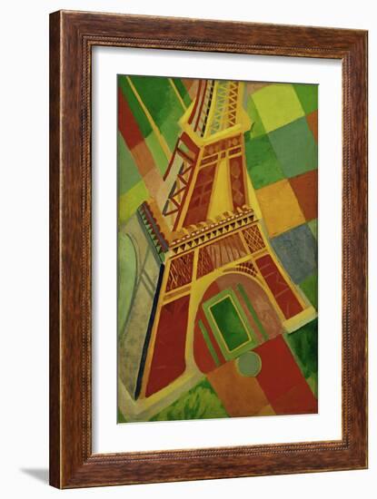 La Tour Eiffel (Eiffel tower), 1926-Robert Delaunay-Framed Giclee Print