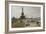 La Tour Eiffel et le Champ-de-Mars en janvier 1889 - les travaux de l'Exposition universelle-Paul-Louis Delance-Framed Giclee Print