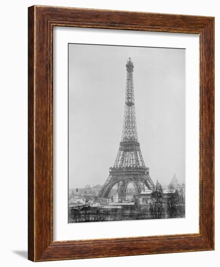 La Tour Eiffel quasiment achevée-Louis-Emile Durandelle-Framed Giclee Print