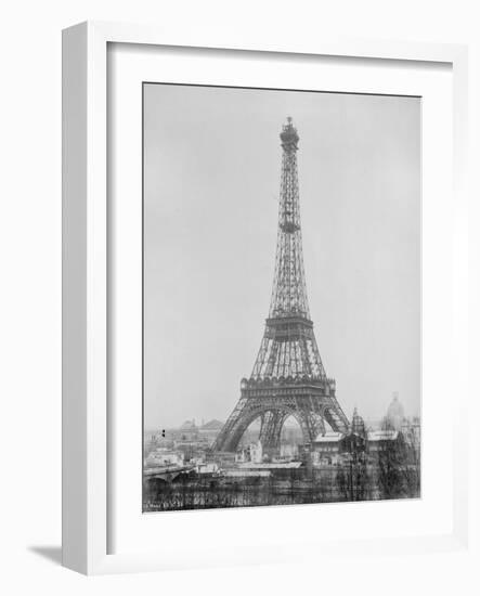 La Tour Eiffel quasiment achevée-Louis-Emile Durandelle-Framed Giclee Print