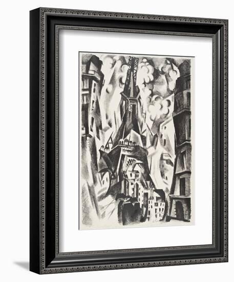 La Tour Eiffel-Robert Delaunay-Framed Giclee Print