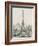 La Tour Eiffel-Vintage Apple Collection-Framed Giclee Print