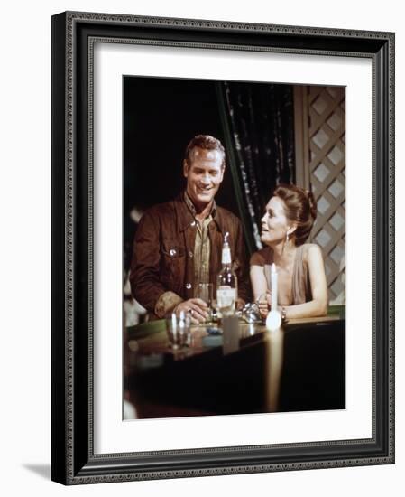 La Tour Infernale THE TOWERING INFERNO by JohnGuillermin with Paul Newman and Faye Dunaway, 1974 (p-null-Framed Photo