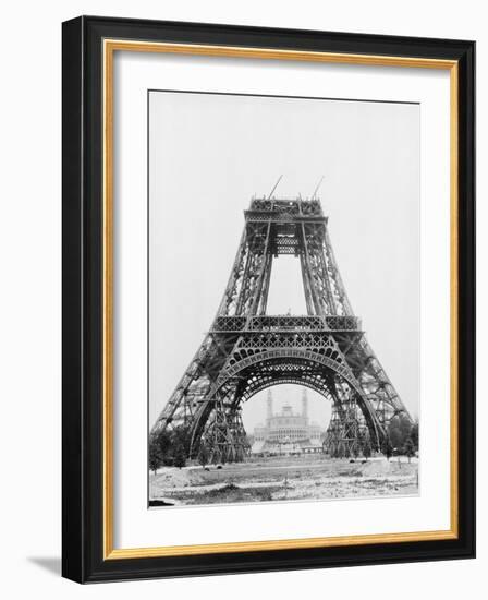 La Tour jusqu'à la 2e plate-forme-Louis-Emile Durandelle-Framed Giclee Print