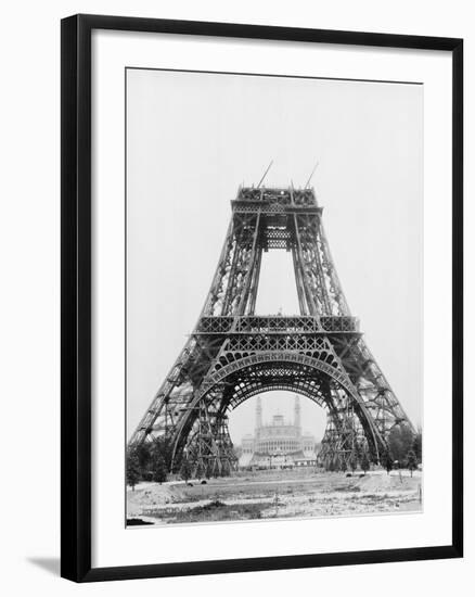 La Tour jusqu'à la 2e plate-forme-Louis-Emile Durandelle-Framed Giclee Print