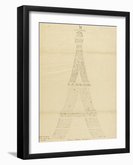 La Tour patriotique-null-Framed Giclee Print