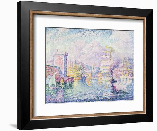 La Tour Rose, Marseille-Paul Signac-Framed Giclee Print