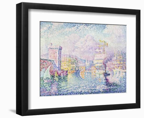 La Tour Rose, Marseille-Paul Signac-Framed Giclee Print