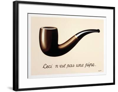 La Trahison Des Images Art Print Rene Magritte Art Com