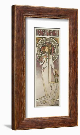 La Trappistine, 1897-Alphonse Mucha-Framed Art Print