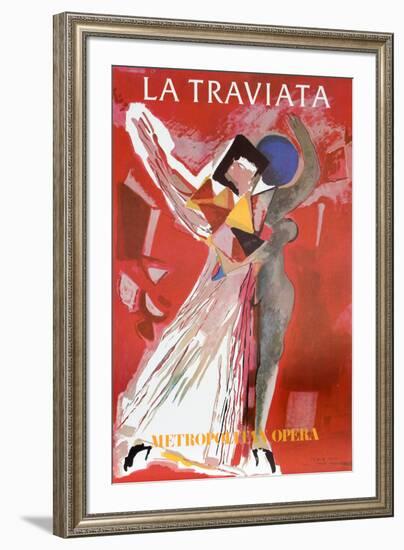 La Traviatta (Metropolitan Opera)-Marino Marini-Framed Collectable Print