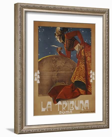 La Tribuna Roma Poster-Giovanni Maria Mataloni-Framed Giclee Print