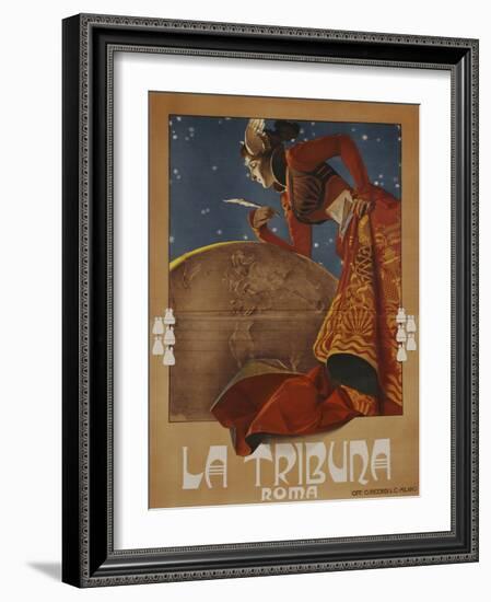 La Tribuna Roma Poster-Giovanni Maria Mataloni-Framed Giclee Print