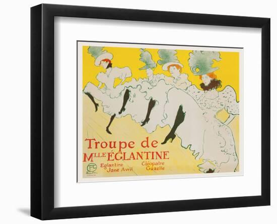 La Troupe de Mademoiselle Églantine, 1896-Henri de Toulouse-Lautrec-Framed Art Print