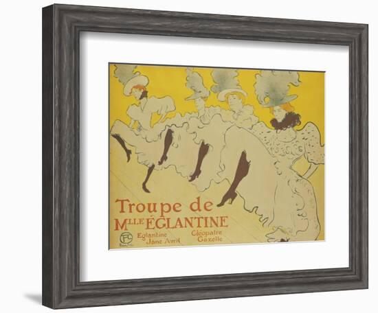 La Troupe de Mademoiselle Eglantine, 1896-Henri de Toulouse-Lautrec-Framed Giclee Print