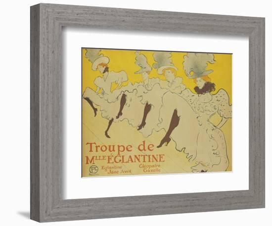 La Troupe de Mademoiselle Eglantine, 1896-Henri de Toulouse-Lautrec-Framed Giclee Print