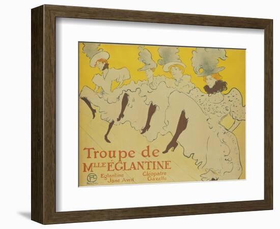 La Troupe de Mademoiselle Eglantine, 1896-Henri de Toulouse-Lautrec-Framed Giclee Print