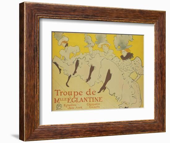 La Troupe de Mademoiselle Eglantine, 1896-Henri de Toulouse-Lautrec-Framed Giclee Print