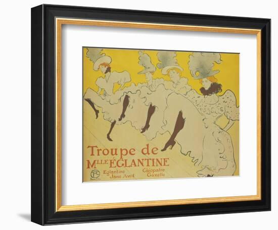 La Troupe de Mademoiselle Eglantine, 1896-Henri de Toulouse-Lautrec-Framed Giclee Print