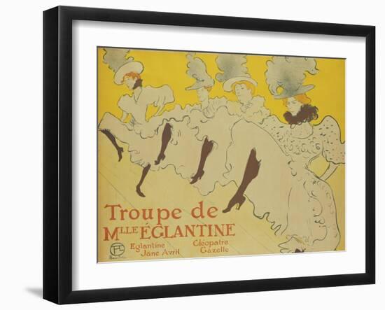 La Troupe de Mademoiselle Eglantine, 1896-Henri de Toulouse-Lautrec-Framed Giclee Print