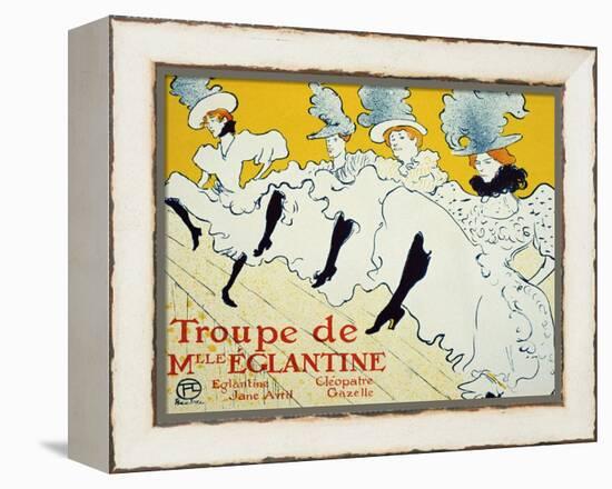 La Troupe De Mlle Églantine, 1896-Henri de Toulouse-Lautrec-Framed Premier Image Canvas