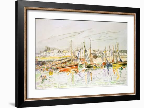 La Turballe, 1930-Paul Signac-Framed Giclee Print