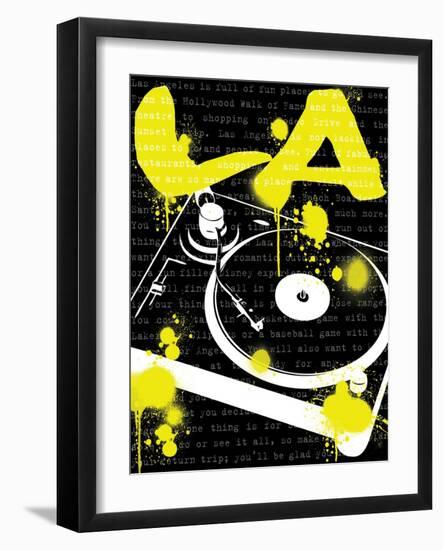 LA Turn Table-N. Harbick-Framed Art Print