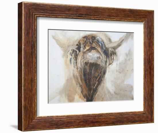 La Vache,Cow, 2015-Lou Gibbs-Framed Giclee Print