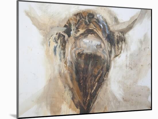 La Vache,Cow, 2015-Lou Gibbs-Mounted Giclee Print