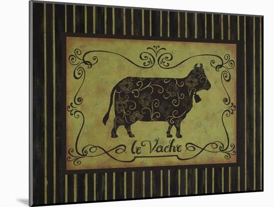 la Vache-Sophie Devereux-Mounted Art Print