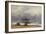 La Vague, 1871, Gustave Courbet (painting)-Gustave Courbet-Framed Giclee Print