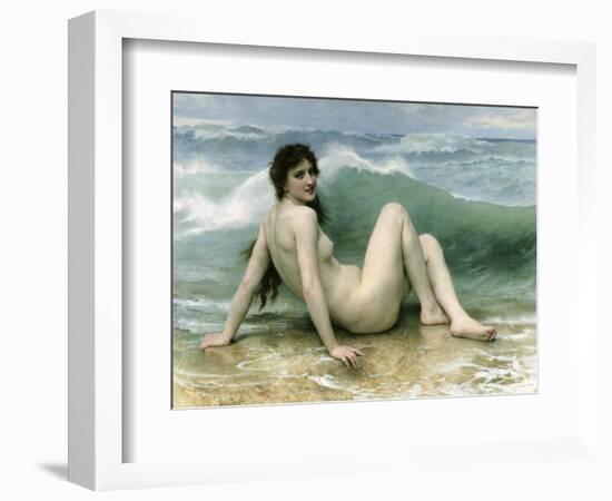 La Vague, 1896-William Adolphe Bouguereau-Framed Giclee Print