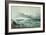 La Vague-Gustave Courbet-Framed Giclee Print