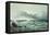 La Vague-Gustave Courbet-Framed Premier Image Canvas