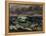La Vague-Gustave Courbet-Framed Premier Image Canvas