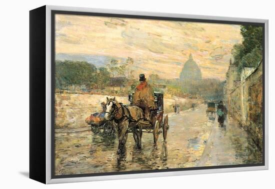 La Val De Grace, Spring Morning-Childe Hassam-Framed Stretched Canvas