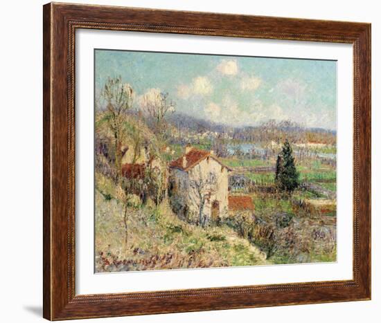 La vallée de l'Oise, environs de Pontoise, 1905-Gustave Loiseau-Framed Giclee Print