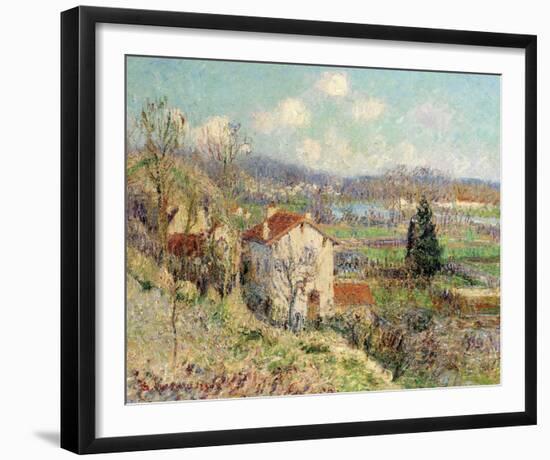 La vallée de l'Oise, environs de Pontoise, 1905-Gustave Loiseau-Framed Giclee Print