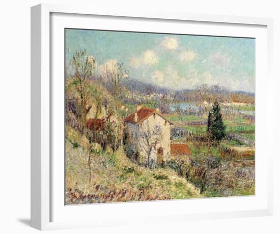 La vallée de l'Oise, environs de Pontoise, 1905-Gustave Loiseau-Framed Giclee Print
