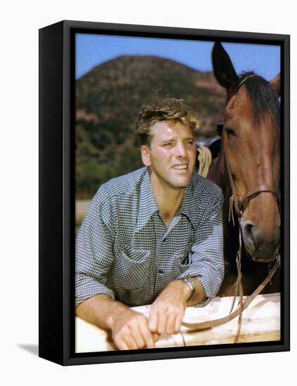 La Vallee by la Vengeance VENGEANCE VALLEY by RichardThorpe with Burt Lancaster, 1951 (photo)-null-Framed Stretched Canvas