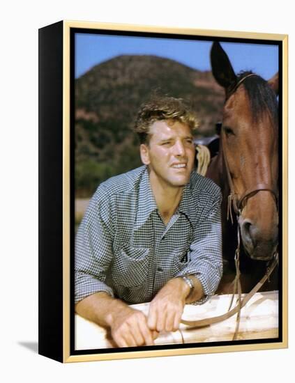 La Vallee by la Vengeance VENGEANCE VALLEY by RichardThorpe with Burt Lancaster, 1951 (photo)-null-Framed Stretched Canvas