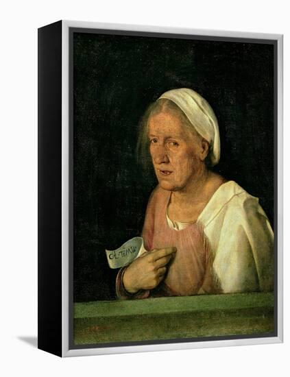 La Vecchia (The Old Woman) after 1505-Giorgione-Framed Premier Image Canvas