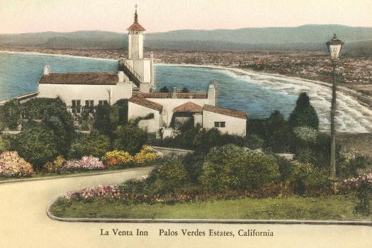 La Venta Inn, Palos Verdes Estates, California' Art Print | Art.com