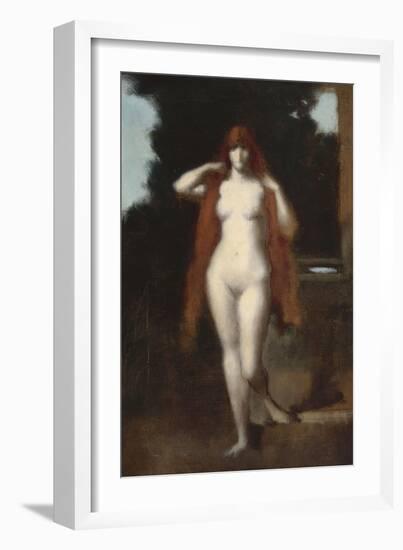 La Vérité-Jean Jacques Henner-Framed Giclee Print