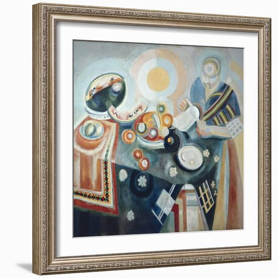 La Verseuse-Robert Delaunay-Framed Art Print