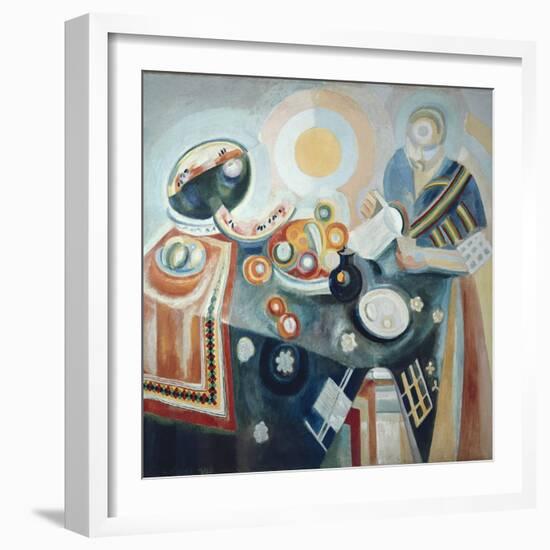 La Verseuse-Robert Delaunay-Framed Art Print